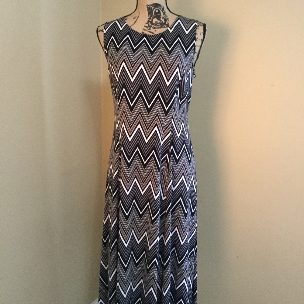 Maxi Print Dress
